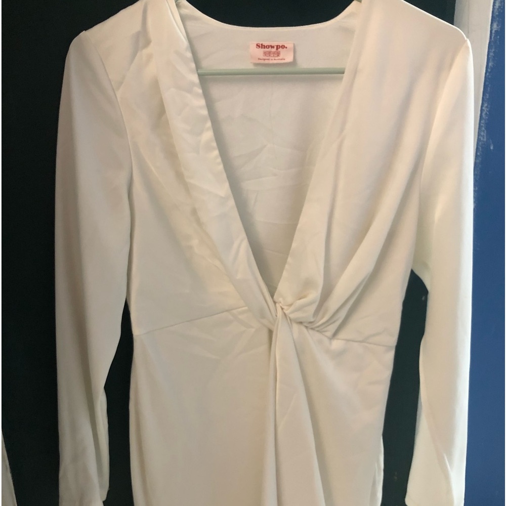 Silk wrap dress!